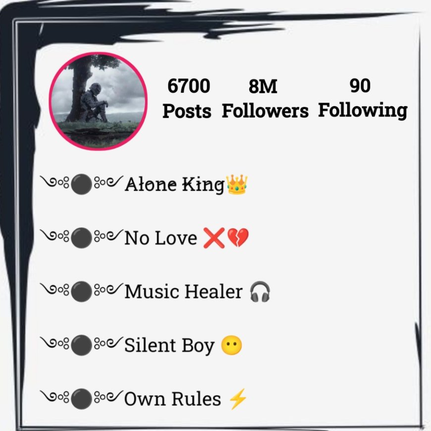 Alone Bio For Instagram