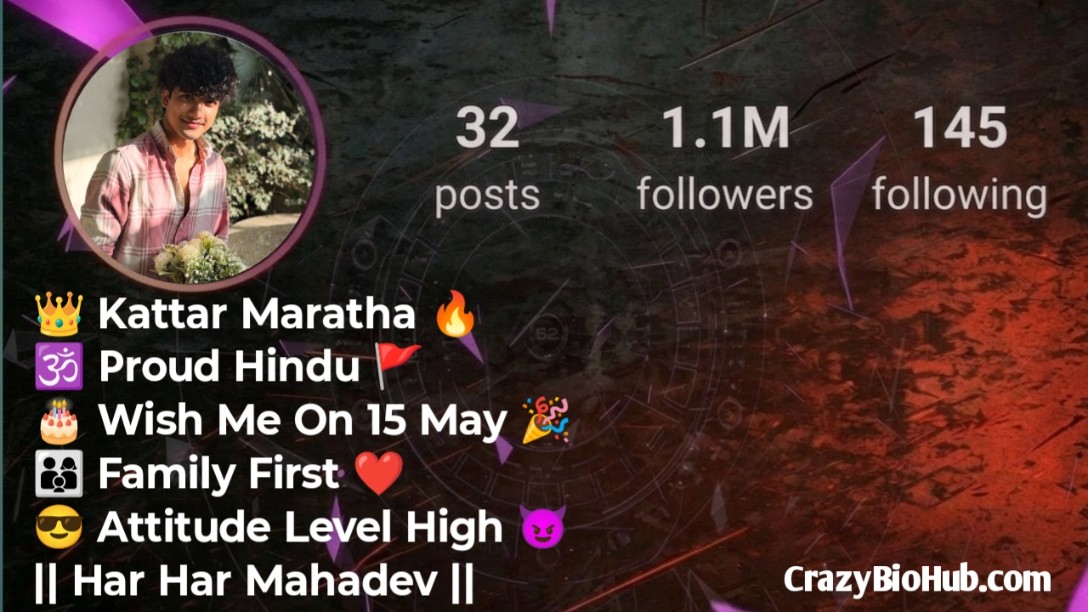Instagram Bio in Marathi