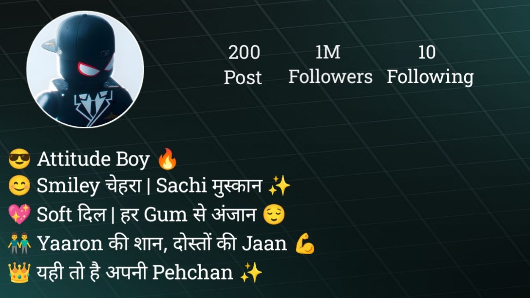 Instagram Bio in Hindi